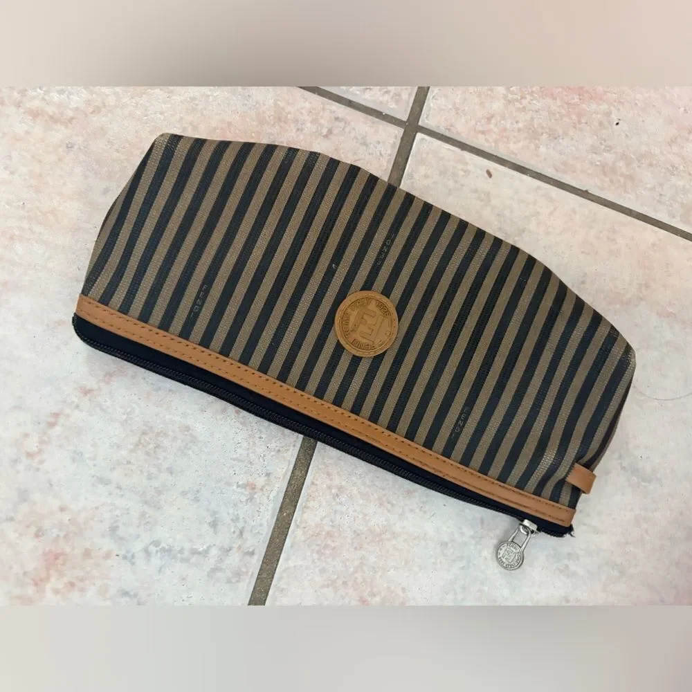 Fendi Perfume COSMETIC CASE storage purse clutch handbag mini bag y2k vintage